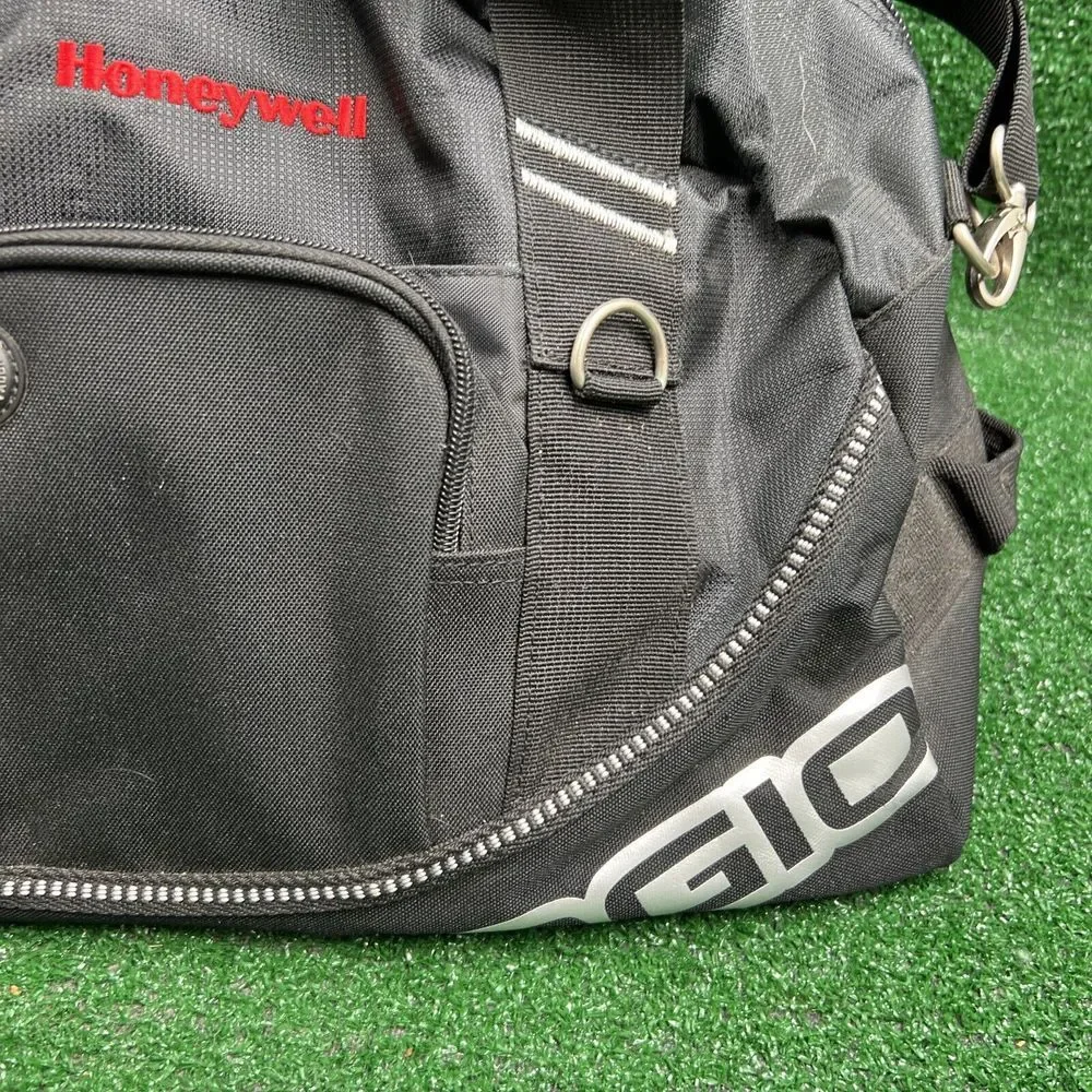 Ogio Half Dome Duffle Gym Bag Honeywell Logo Black‎ With Audio Pocket NWT